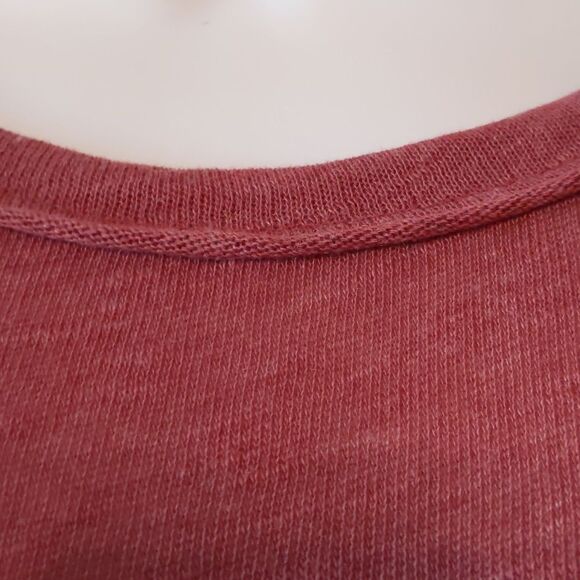 PROJECT SOCIAL Cotton Knit Long Sleeve Tee Shirt Lightweight NWT - Picture 5 of 10